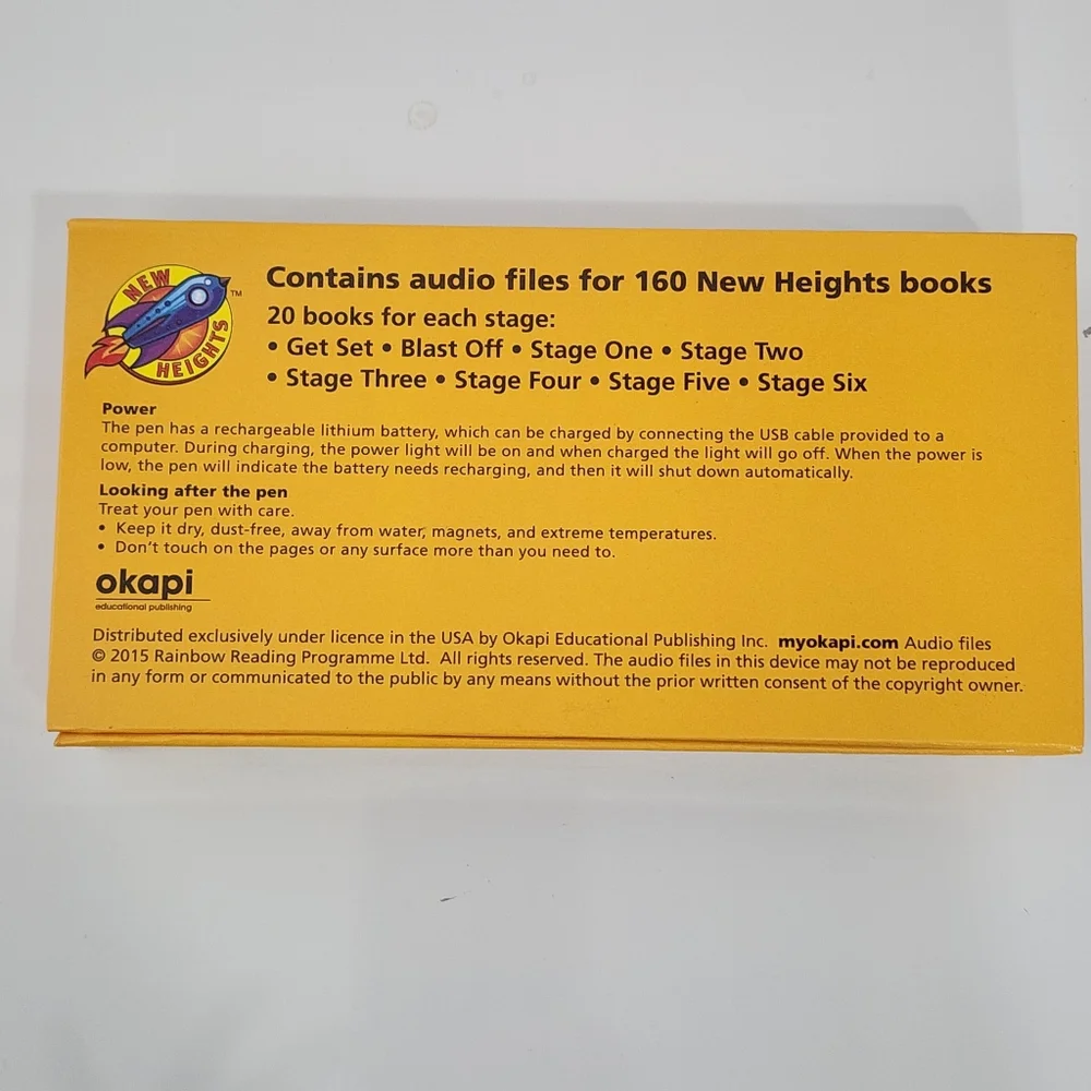 Reading Pen 2015 Okapi New Heights‎ 2nd Edition Reading Pen